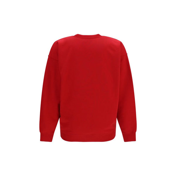 Saint Laurent Red Cotton Sweatshirt