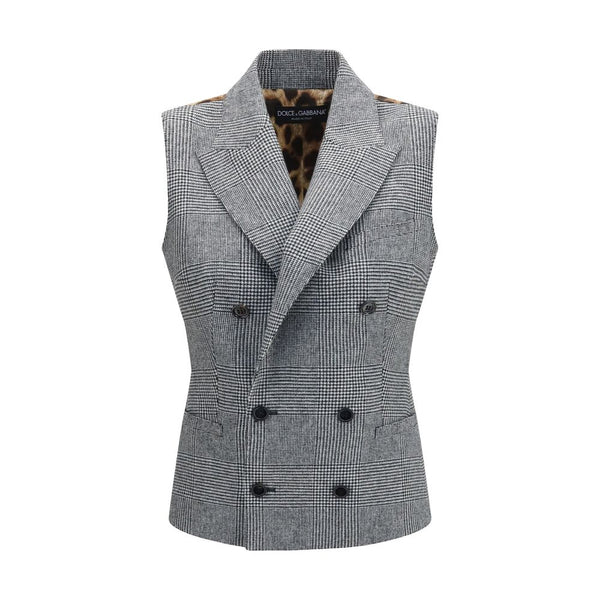 Dolce & Gabbana Gray Wool Oves Aries Blazer