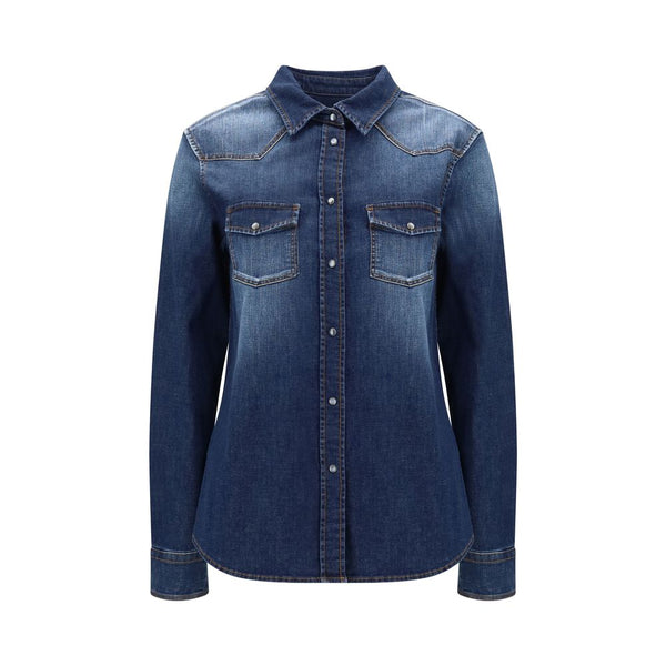Jacob Cohen Blue Denim Shirt