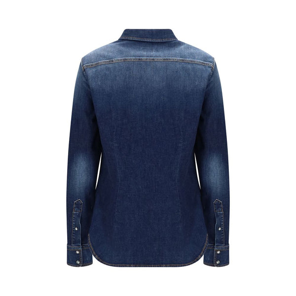 Jacob Cohen Blue Denim Shirt
