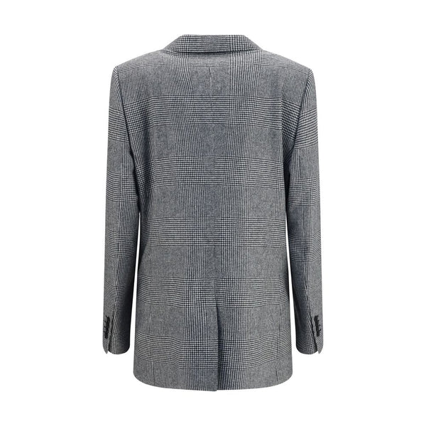 Dolce & Gabbana Gray Wool Oves Aries Blazer