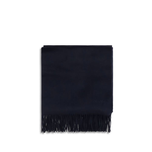 Max Mara Blue Cashmere Scarf