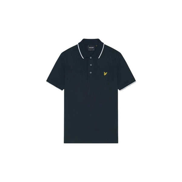 Lyle & Scott Blue Cotton Polo Shirt