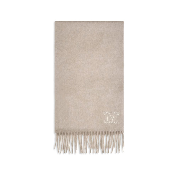 Max Mara Beige Cashmere Scarf
