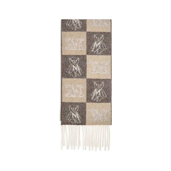 Max Mara Beige Cashmere Scarf
