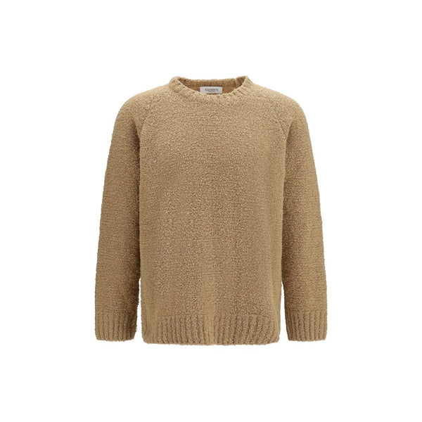 Laneus Beige Wool Oves Aries Sweatshirt