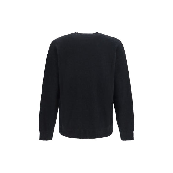 Laneus Black Cashmere Sweatshirt