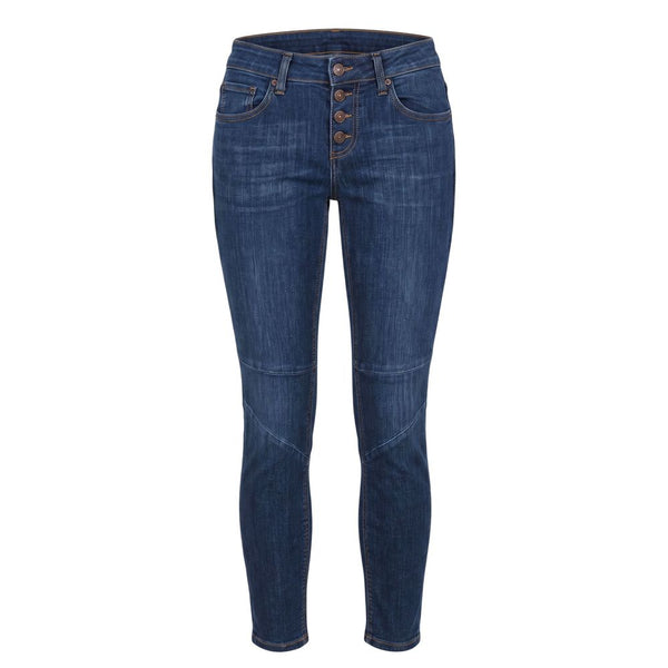 Object Blue Cotton Women's Jeans