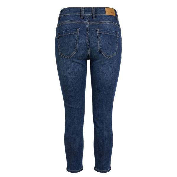 Object Blue Cotton Women's Jeans