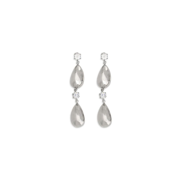 Magda Butrym Silver Brass Earrings