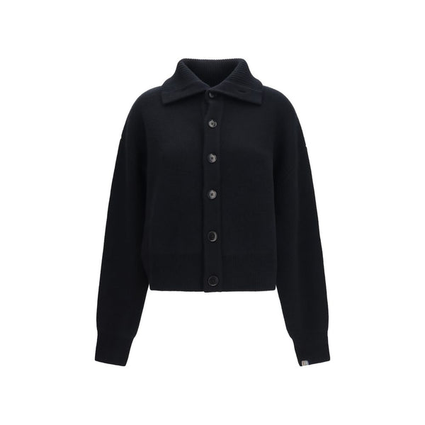 Extreme Cashmere Black Cashmere Cardigan