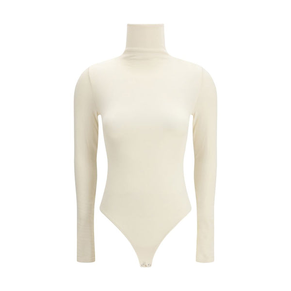 Wolford Beige Cotton Bodysuit