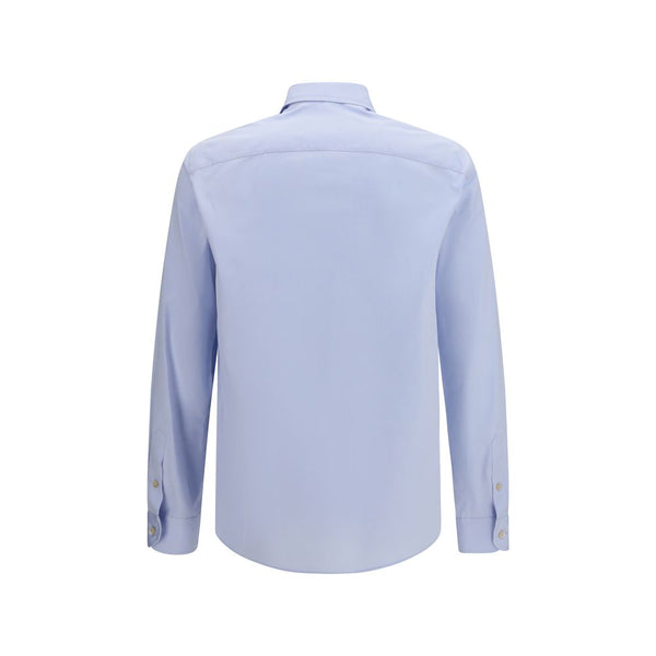 Valentino Garavani Blue Cotton Dress Shirt