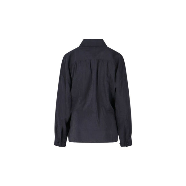 Lemaire Black Polyamide Shirt