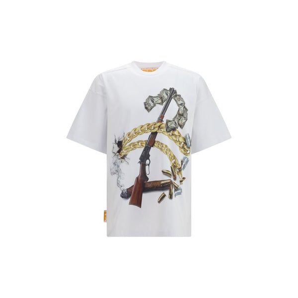 PDF Channel White Cotton T-Shirt