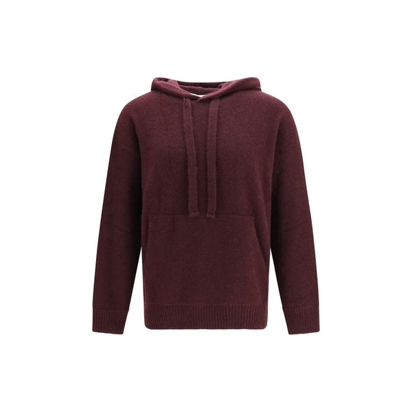 Laneus Bordeaux Cashmere Hoodie
