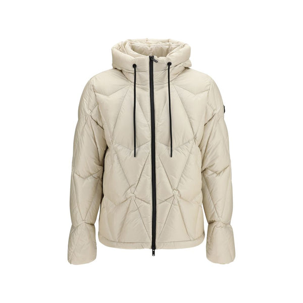 Moose Knuckles Beige Nylon Full-Length Jacket