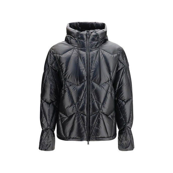 Moose Knuckles Black Nylon Shell Jacket