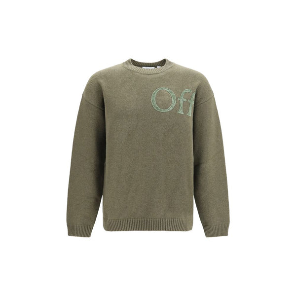 Off-White Bicolor Wool Oves Aries Sweatshirt