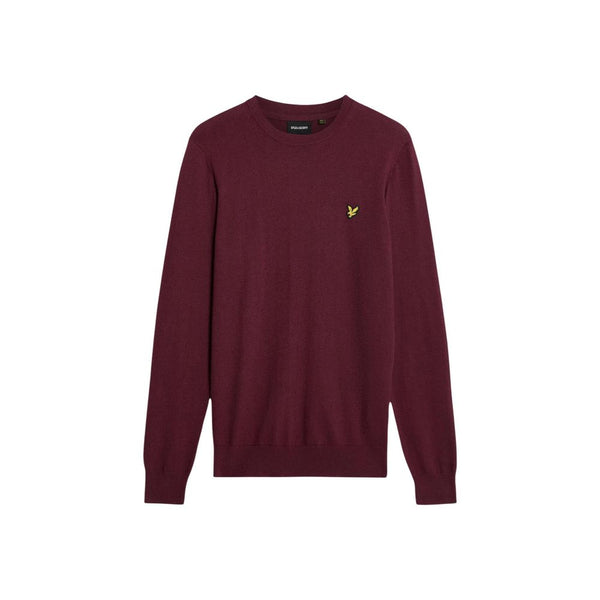 Lyle & Scott Bordeaux Cotton Sweatshirt
