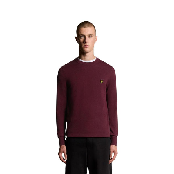 Lyle & Scott Bordeaux Cotton Sweatshirt