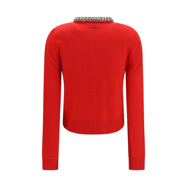 PINKO Multicolor Wool Oves Aries Cardigan