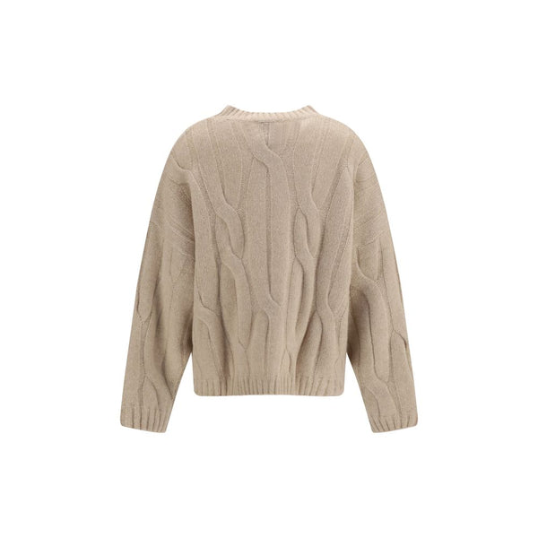 Allude Beige Cashmere Sweater
