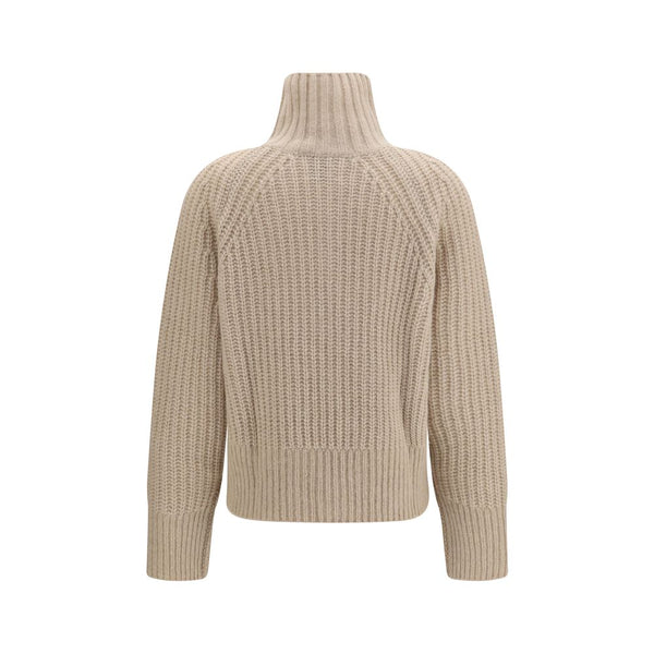 Allude Beige Cashmere Sweater
