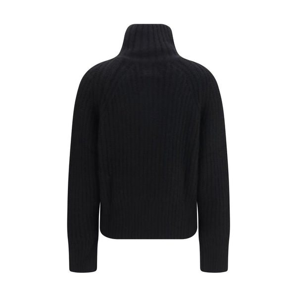 Allude Black Cashmere Sweater