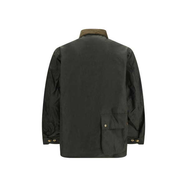 Barbour International Bicolor Cotton Full-Length Jacket