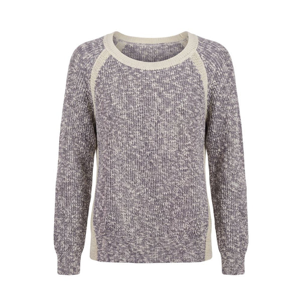 Trussardi Jeans Grey Cotton Women's Sweater