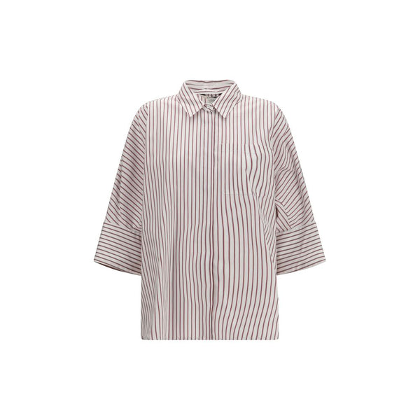 'S Max Mara Multicolor Cotton Pattern Shirt
