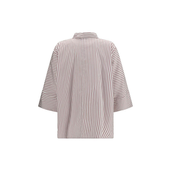'S Max Mara Multicolor Cotton Pattern Shirt