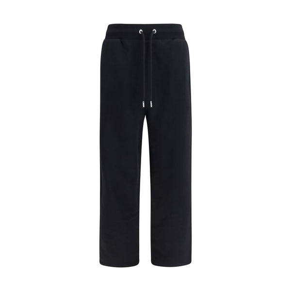 Ami Paris Black Cotton Joggers (Workout Pants)