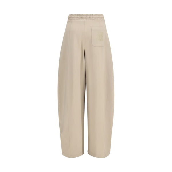 Max Mara Beige Polyamide Athletic Pants