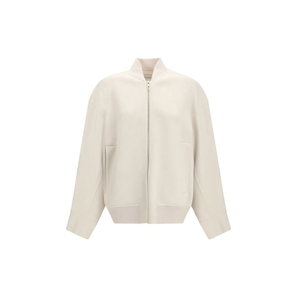 Max Mara Beige Wool Oves Aries Full-Length Jacket