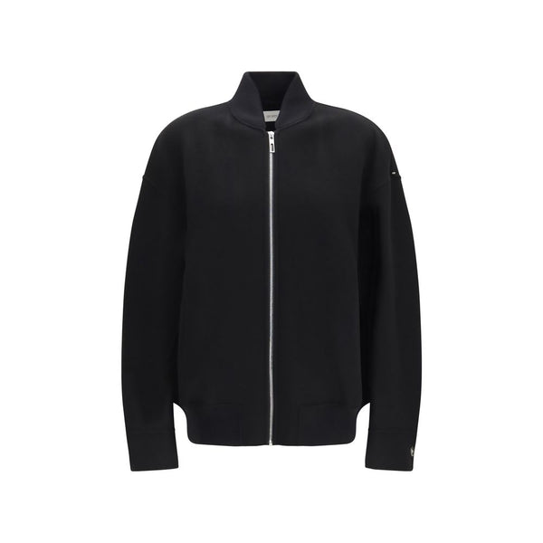 Max Mara Black Wool Oves Aries Full-Length Jacket