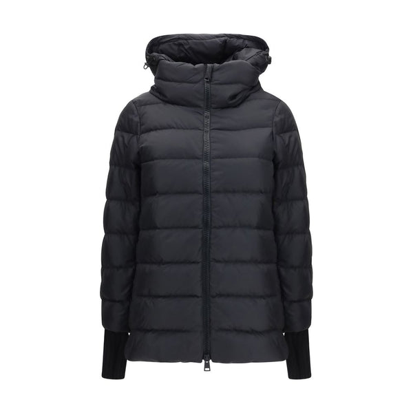 Herno Black Polyester Full-Length Jacket