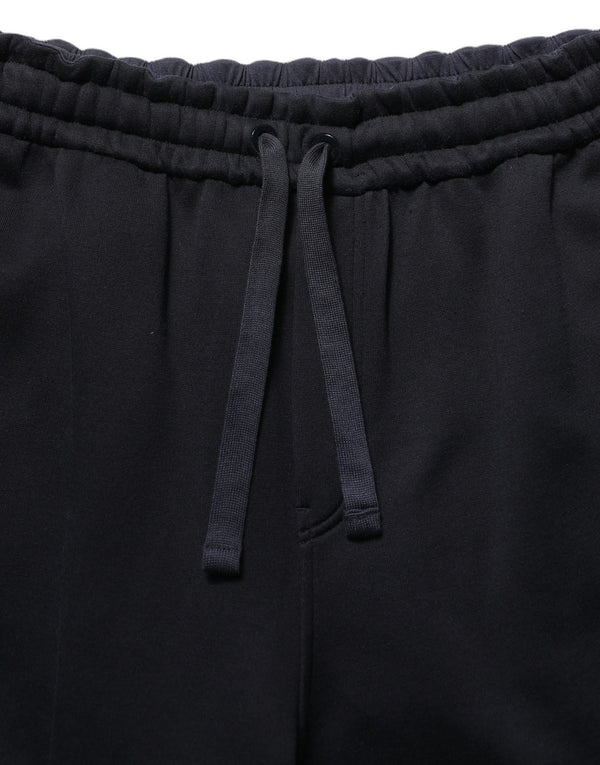 Dolce & Gabbana Dark Blue Relaxed Wide Leg Men Jogger Pants