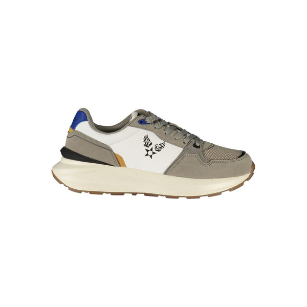 Avirex White Polyester Men's Sneaker