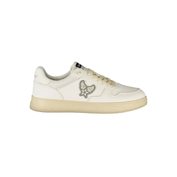 Avirex White Polyurethane Men's Sneaker