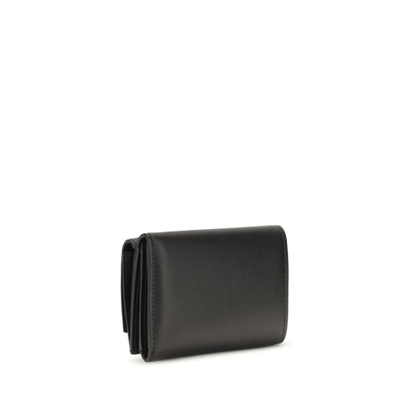 Fendi Black Calf Leather Bos Taurus Wallet