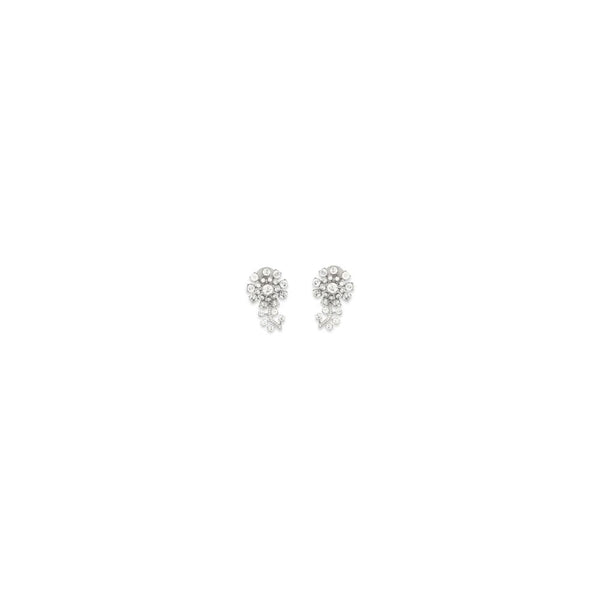 Self-Portrait Silver Brass Earrings