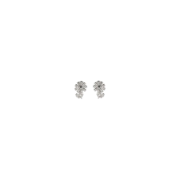 Self-Portrait Silver Brass Earrings