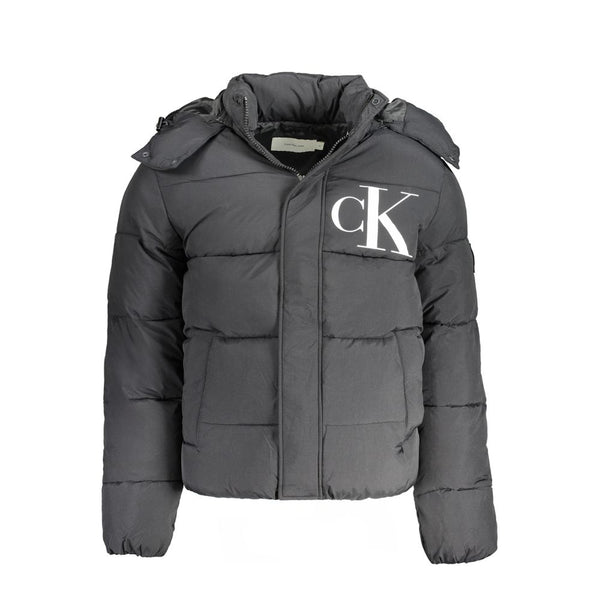Calvin Klein Black Nylon Men's Jacket