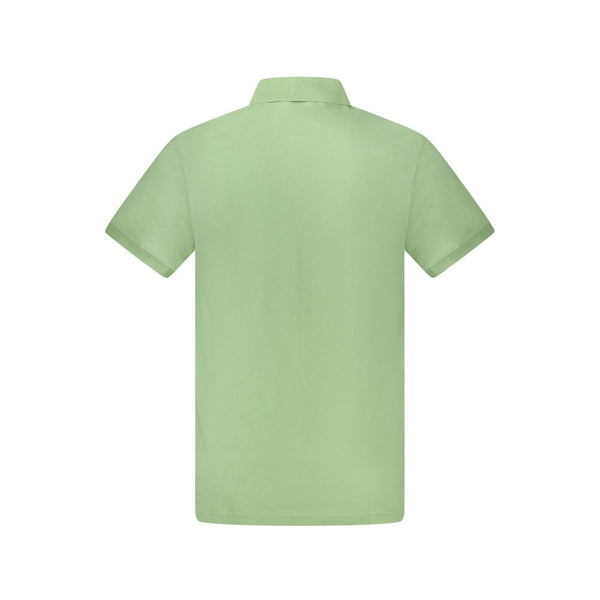 Hugo Boss Green Cotton Men's Polo