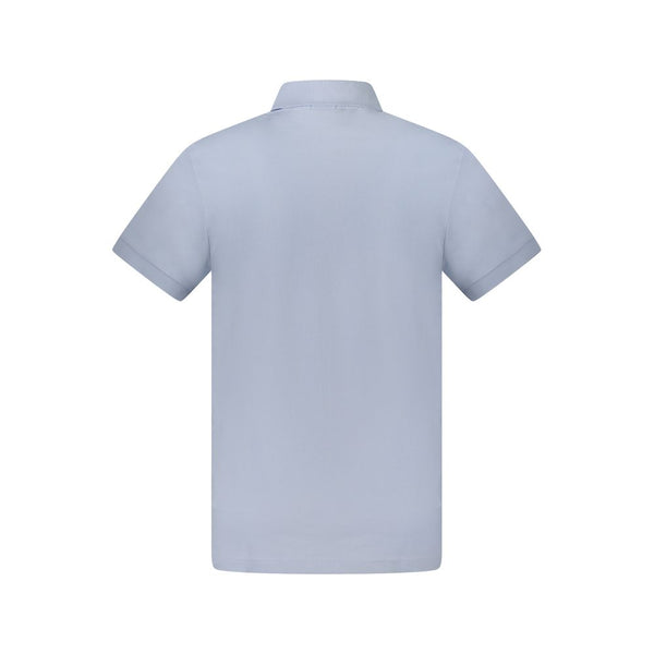Hugo Boss Light Blue Cotton Men's Polo