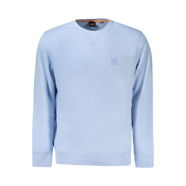 Hugo Boss Azure Cotton Men's Sweatshirt