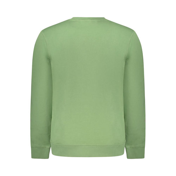 Hugo Boss Green Cotton Men's Sweatshirt