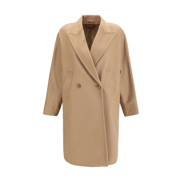 Max Mara Beige Wool Oves Aries Coat